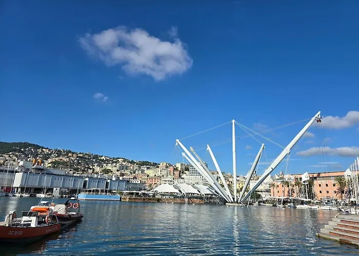 Apartmán Porto Antico Silenzioso & Moderno - Acquario E Centro Congressi Janov
